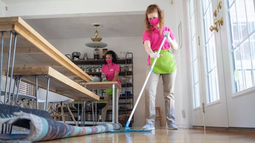 How do you deep clean before moving in