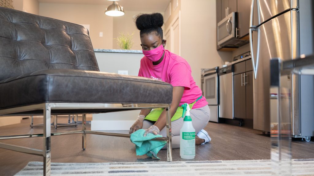 Should you clean before or after moving in