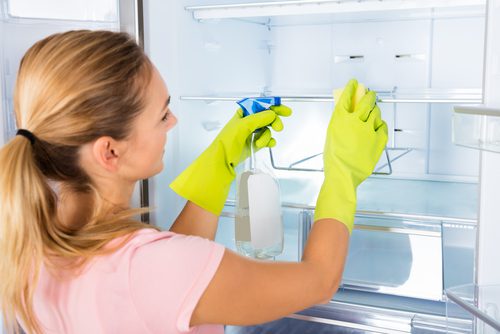 How do you deep clean your refrigerator