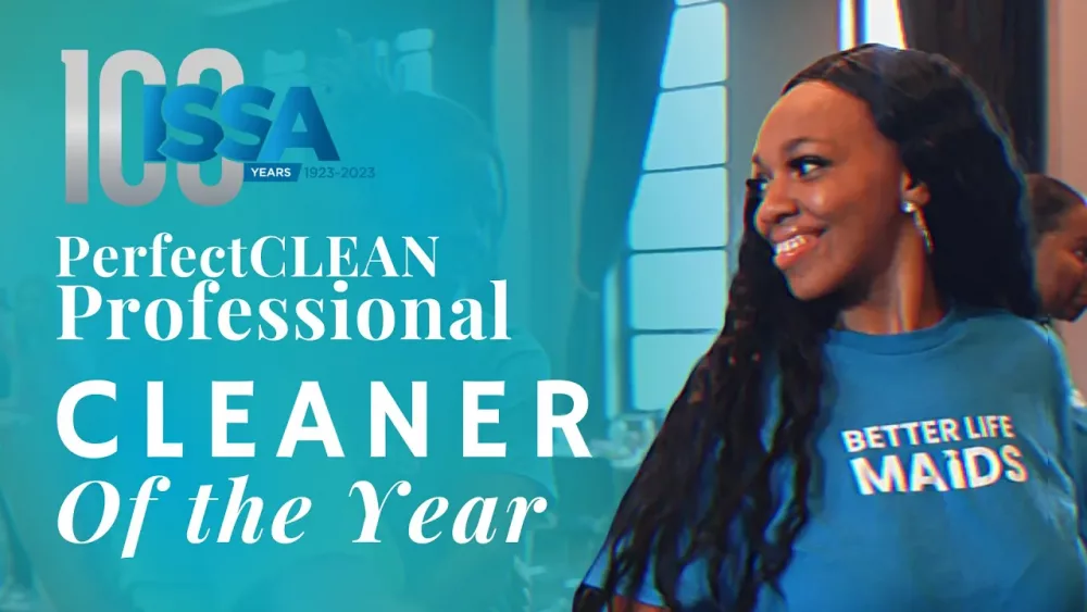 Melody Perkins of Better Life Maids was named the 2023 ISSA Residential Cleaner of the Year