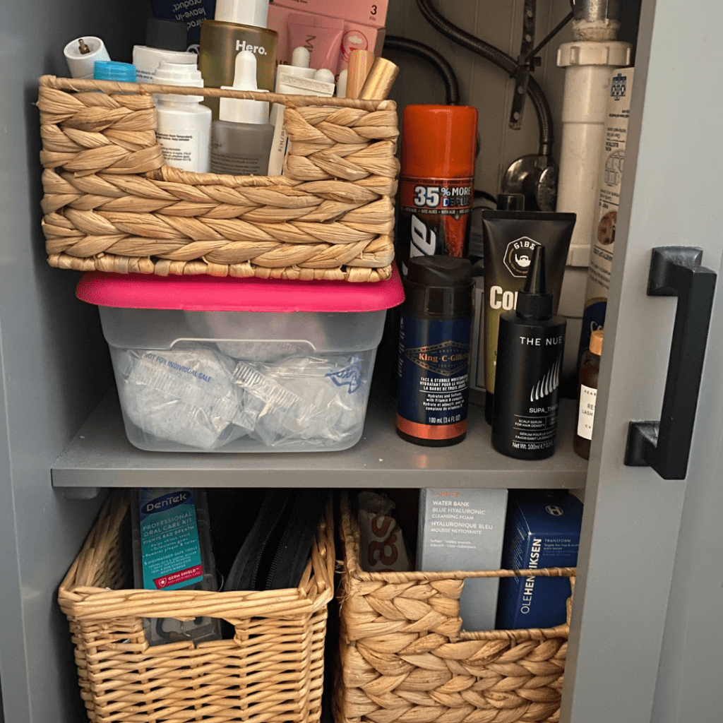 Bathroom Medicine Cabinet Organization
