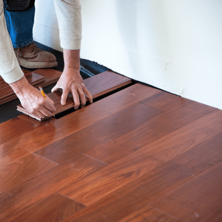 installing hardwood flooring